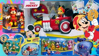 Mickey Mouse Toys Collection Unboxing Review  Club House  Roadster Racers Toys ASMR [upl. by Infield]