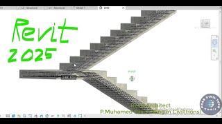 Revit stair rebar  revit stair reinforcement  revit rebar  revit reinforcement  Revit RF [upl. by Ayatahs]