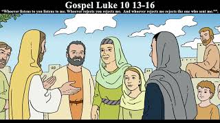 Reflection for Children  Gospel Luke 10 1316  4 October 2024 [upl. by Pokorny]