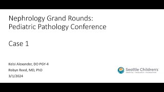 Pediatric Pathology Conference [upl. by Sarette]