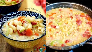 Best Filipino Soup  Chicken Sopas  Macaroni Soup [upl. by Ecyor]