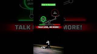 Talk Less Do More💪 The Secret to Success  Motivational  Success  Viral [upl. by Frasch]