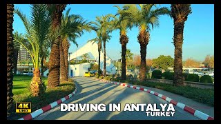 Driving in Antalya Turkey Türkiye  4K UHD  Driving Tour  A Full Day Driving Tour [upl. by Anilave]