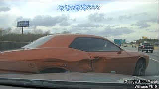 GSP Takes Over and Ends Pursuit of Dodge Challenger For Henry County [upl. by Fernyak]