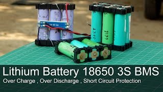 How To Make a 3S 18650 Battery Pack  BMS  Lithium Battery Protection [upl. by Edwyna]