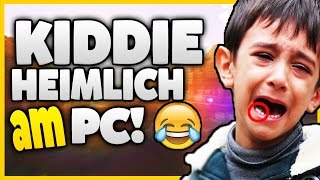 SCHREI KIDDIE ist HEIMLICH AM PC   MUTTER KOMMT REIN  Lachflash D [upl. by Miguelita]