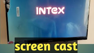 Intex led tv 32 inch mobile connect tamil [upl. by Sucramrej]