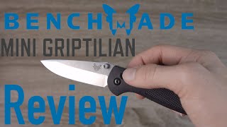 Benchmade Mini Griptilian 556 Review [upl. by Gustaf320]