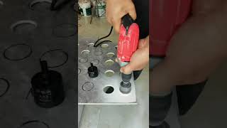 Professional tile hole opener [upl. by Straub]