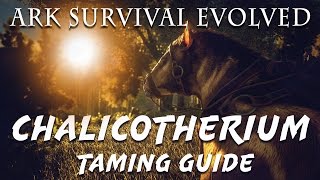 Ark Chalicotherium Taming Guide [upl. by Suixela35]