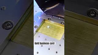 Gold business card shorts shortvideo [upl. by Heiney955]