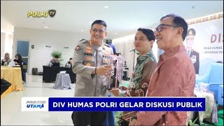 DISKUSI KETERBUKAAN INFORMASI PUBLIK DIV HUMAS POLRI DI POLDA KALSEL [upl. by Nomla]