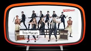 Trio Macan  Iwak Peyek Official Music Video [upl. by Ahseila]