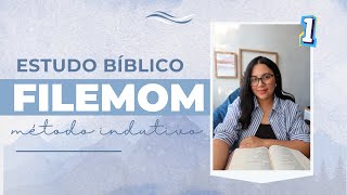 Estudo bíblico Filemom  introdução ao método indutivo por Mariana Amaral [upl. by Hyps]