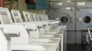 Laundromat  Everyday Ambience  Sleep Study Work Relax  8 Hours [upl. by Elik]