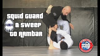 Squid Guard amp Sweep to Armbar [upl. by Bayard194]