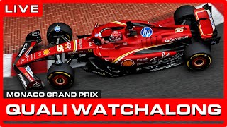 2024 Monaco Grand Prix Qualifying Watchalong [upl. by Faunie338]