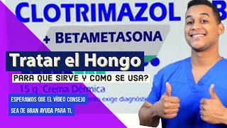 BETAMETASONA CLOTRIMAZOL para que sirve Dosis y Como se usa 💊 HONGOS [upl. by Leonora]