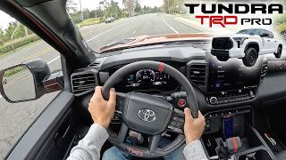 What Its Like to Live with a 2024 Toyota Tundra TRD Pro POV [upl. by Mackey]