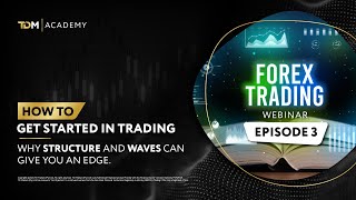 How to get started in trading  Episode 3  Why Structure and Waves can give you an edge [upl. by Lucie]