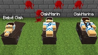 FAMÍLIA MARIN MORREU NO MINECRAFT TRISTE [upl. by Franklyn]