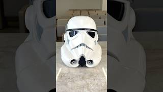 Chocolate Trooper Helmet 🌑 Getting ready for May the 4th amauryguichon chocolate starwars [upl. by Oetomit519]