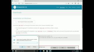 Mongoose OS 2 Installation Windows command prompt [upl. by Menendez]