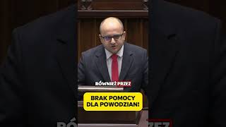 BRAK POMOCY DLA POWODZIAN  Dariusz Matecki [upl. by Fronniah]