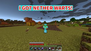 WATCH ME GO GET NETHER WARTS IN MINECRAFT [upl. by Tower]