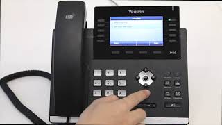 Yealink T46S Voicemail Setup [upl. by Wardlaw]