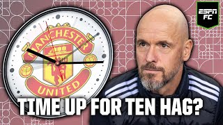 Time up for Erik ten Hag at Manchester United 🤔  ESPN FC Live [upl. by Yuria721]