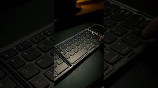 Teclado con touchpad portátil plegable [upl. by Nace]