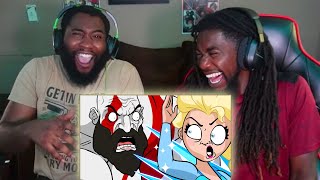 Kratos Vs Elsa  SmokeCounty JK Reaction [upl. by Bozovich]