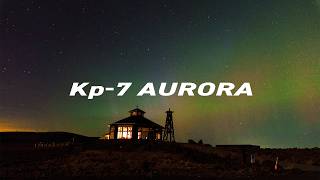 Kp7G3 Aurora Borealis in Central Washington  Northern Lights  4K HDR [upl. by Bully]