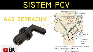 Sistem Positive Crankcase Ventilation PCV pada Mesin Komponen Fungsi dan Cara Kerja [upl. by Adnama385]