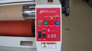 DRYTAC  Jet Mounter 55quot Hot amp Cold Laminator [upl. by Naes]