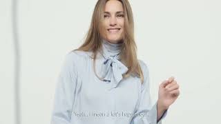 Supermodel Yasmin Le Bon is back modelling for Winser London [upl. by Cliffes]