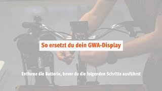 Wie kann ich mein GWADisplay ersetzen [upl. by Oralia]