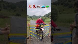 Money Heist With Different Character With Emojis 🚴🏍️🚙 moneyheist emoji actor shorts [upl. by Patricia]