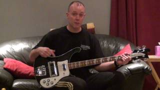 Rickenbacker Bass 4003 amp 4004 TVY Tone comparison [upl. by Naivat198]