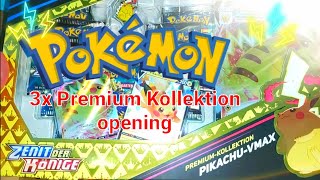 Was erwartet euch in den nächsten Videos PikachuVMAX Premium Kollektion Zenit der Könige [upl. by Reyaht]