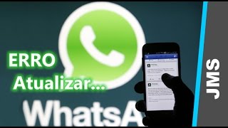 Erro de Espaço Atualizando o WhatsApp [upl. by Hgielrebmik]