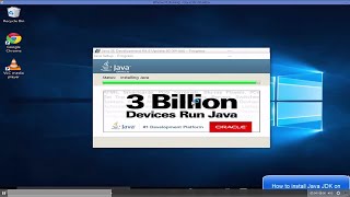 How to Install Java JDK on Windows 10  with JAVAHOME [upl. by Anertak342]