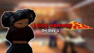 I Got BANNED From Pizza Simulator on Day One… [upl. by Eniotna]