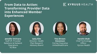 From Data to Action Transforming Provider Data into Enhanced Member Experiences [upl. by Ahael]