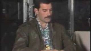 Interview with Freddie Mercury April 1985 Australia [upl. by Ulphiah]