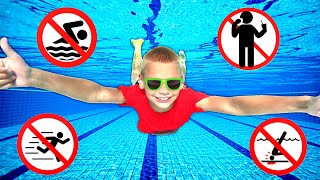 Tannerites Kids Learn Importance Of Swimming Pool Safety Rules [upl. by Laina]