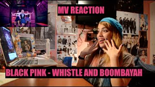 AKA REACTS BLACKPINK  WHISTLE 휘파람 and BOOMBAYAH 붐바야 [upl. by Nitreb]