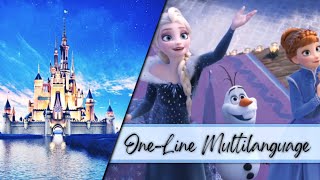 Olafs Frozen Adventure  Ring In The Season  OneLine Multilanguage 39 Language [upl. by Vola884]