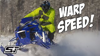 2019 Yamaha Sidewinder SRX Snowmobile Review  Turbo Domination [upl. by Nonnahsed]